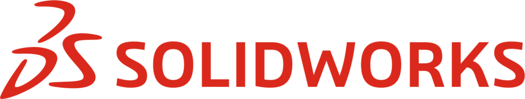 3DS 2026 SOLIDWORKS LOGOTYPE RED RGB
