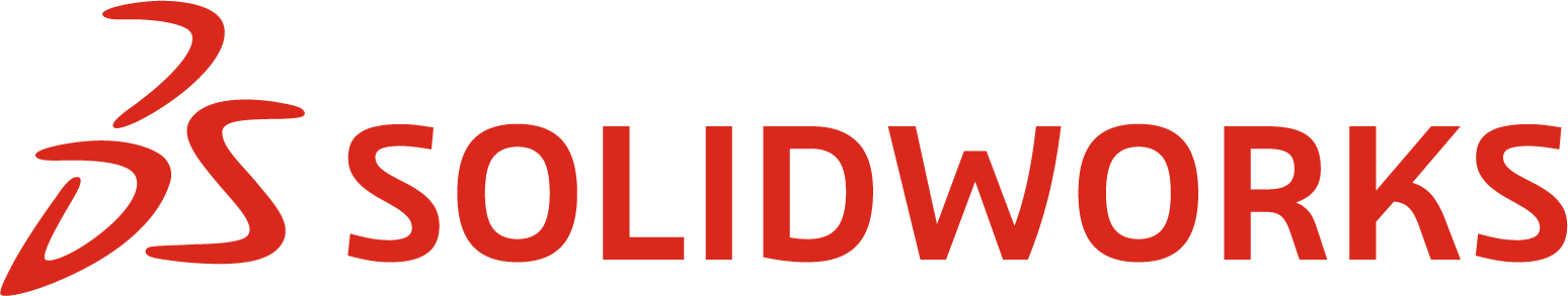 3DS 2026 SOLIDWORKS LOGOTYPE RED RGB